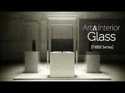 Frameless Art & Interior Glass Design | FX800 4K PRO TV Series