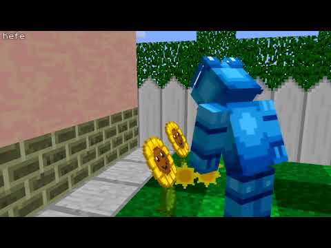 FNAF Monster School: Plants vs Zombies - Minecraft Animation