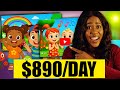 Make 890 Day Posting Faceless AI Kids Songs