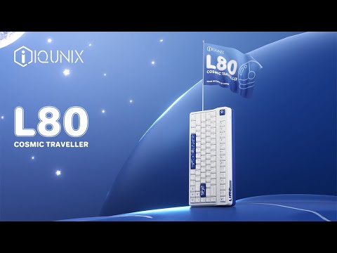Bàn Phím Cơ Iqunix L80 Cosmic Traveller Wireless Mechanical Keyboard - NETWORK HUB