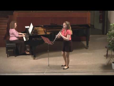 Markéta Zapletalová klarinet - Koncert ke Dni vítězství