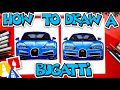 How To Draw A Bugatti Chiron Front View
