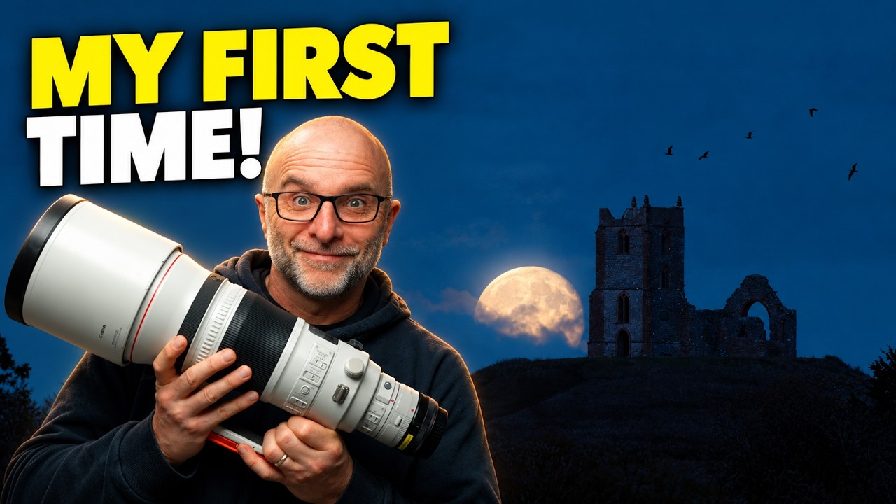 Photographing and Editing a GIANT Moonrise