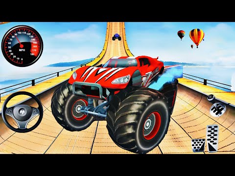 Monster Truck Mega Ramp Impossible Driver -Genius Ultimate Car Stunts GT Racing- Android GamePlay-20