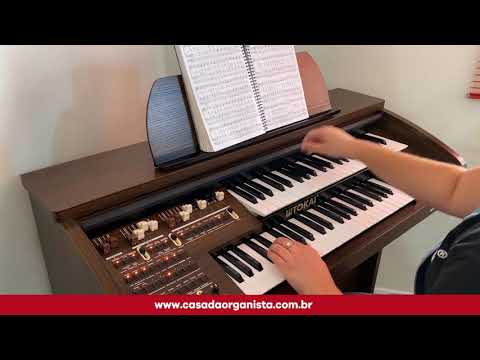 HINO CCB 377 - NO CÉU, SENHOR, NO CÉU - TOKAI MD 7 WENGUE - CASA DAS ORGANISTAS