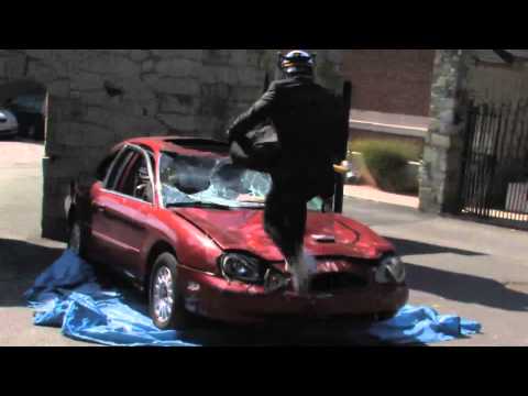 Phi Sigma Kappa Charity Car Smash at Stevens Institute of Technology