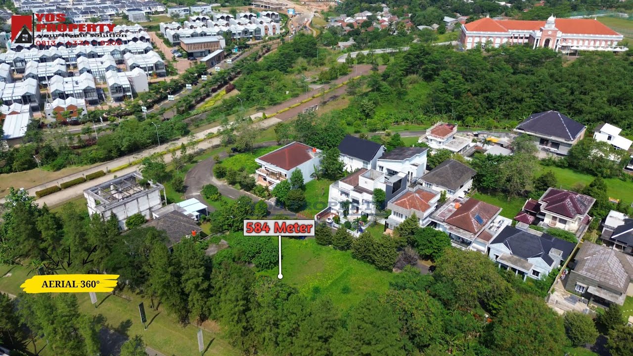 Kavling Sentul City Murah Di Cluster Imperial Golf || 5,3 Jt/meter || Luas 584 || Sentul City