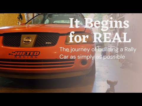 It Begins For Real - Rally car build - Vlog 17 - Shifted Racing