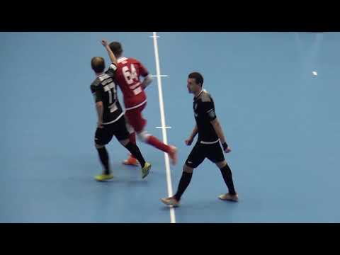 AZS UG Gdańsk - Red Dragons Pniewy 4:5(2:1) skrót spotkania 02.03.2019