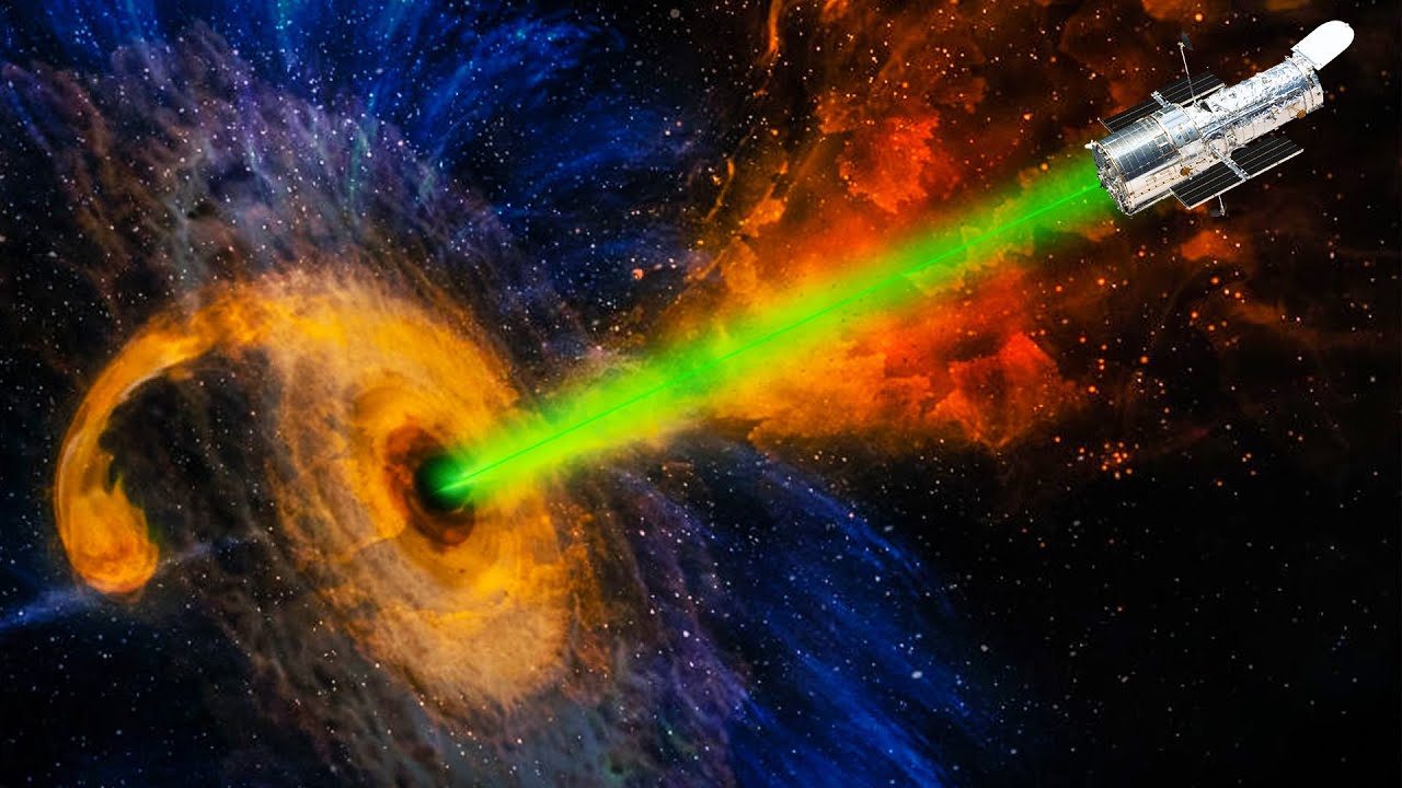 Le télescope Hubble vient de découvrir un trou noir créant des étoiles ! thumbnail