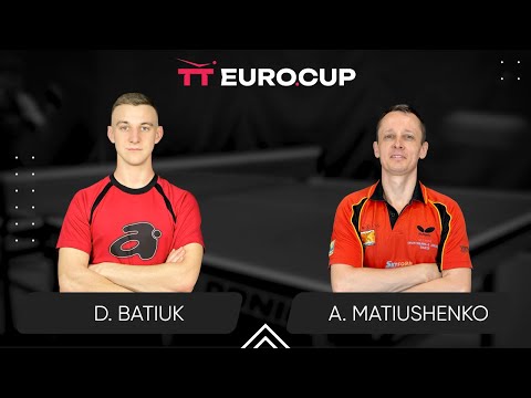 16:45 Dmytro Batiuk - Andrii Matiushenko 20.09.2025 TT Euro.Cup Ukraine Master. TABLE 4