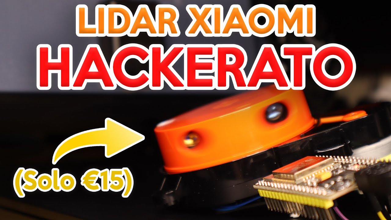 🤯 Abbiamo HACKERATO un LIDAR di XIAOMI e lo Useremo sui Nostri ROBOT! 🤖 Ecco come funziona! LDS02RR