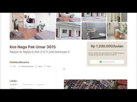 Perancangan Media Digital Interaktif dan Konten Promosi Kos-Kosan sebagai Sarana Pemasaran Hunian
