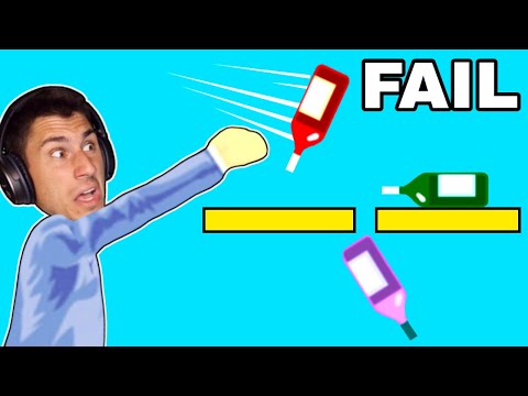 I FAILED The World's EASIEST Bottle Flip Level!