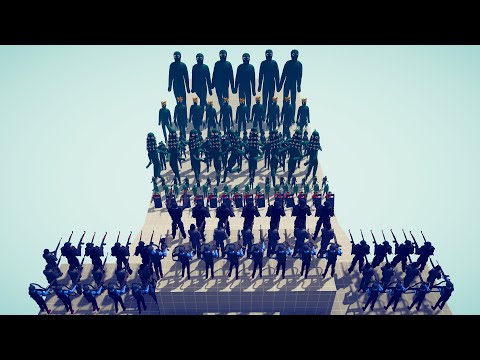 100x ZOMBIES + GIANT ZOMBIES vs EVERY GOD |😱 –TABS Mod Totally Accurate Battle Simulator