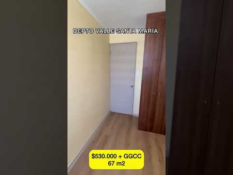 DEPARTAMENTO EN VENTA, VALLE SANTA MARÍA, HUALPÉN  #realestate #ventacasa #bienesraices