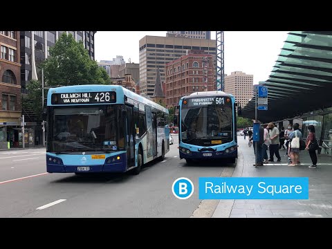 Transport for Sydney Vlog 349: Railway Square Buses