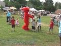 Elmo The Clown Entertains For The GJCAE Charity