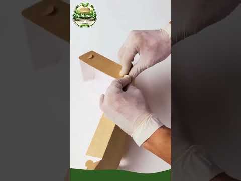Armado - Caja para Hamburguesa Tipo Almeja