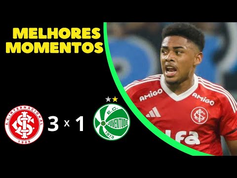 INTER 3X1 JUVENTUDE | MELHORES MOMENTOS | BRASILEIRÃO 2025 #gols #inter #juventude #brasileirão