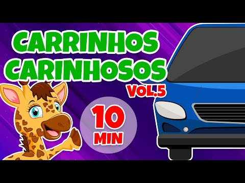 Carrinhos Carinhosos Vol. 5 - Giramille 10 min | Desenho Animado Musical