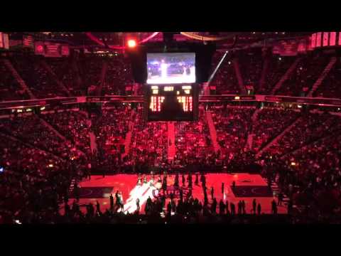 Sacramento Kings halftime Anjali World & Iamsu