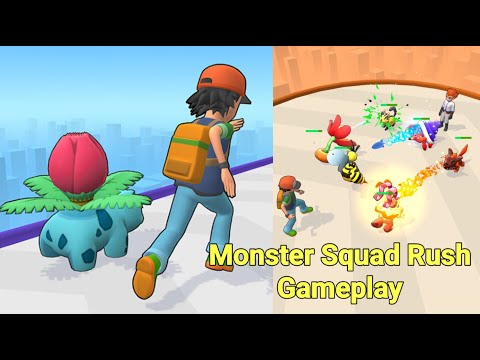 Monster Squad Rush Game Gameplay - YouTube