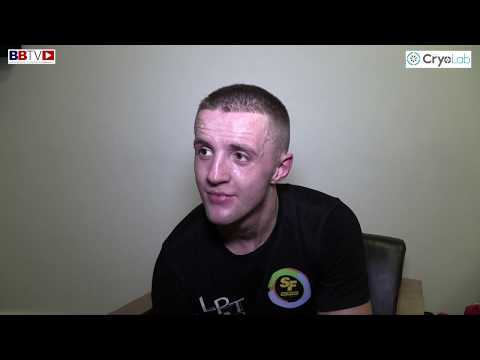 JAKE JAMES GOES 7-0 WITH ANTHONY CROLLA IN HIS CORNER, NURSES SWOLLEN HAND IN ICE AFTER FIGHT