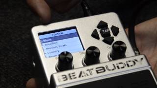 BeatBuddy Drum Machine Demo Part 1