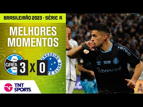 SUÁREZ CRAVA, DÁ ASSISTÊNCIA DE LETRA E GRÊMIO PASSEIA! GRÊMIO 3 X 0 CRUZEIRO | BRASILEIRÃO 2023