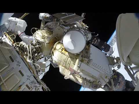 ISS Expedition 50: US EVA #41 - Peggy Whitson GoPro [Part 11]