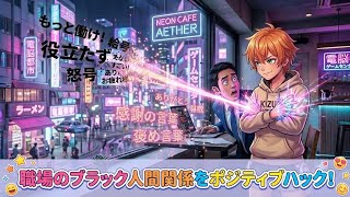 職場のブラック人間関係をポジティブハック！