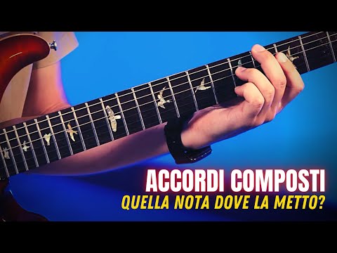 Accordi composti sulla chitarra (compound chord) - con Giovanni Candia di SLMC