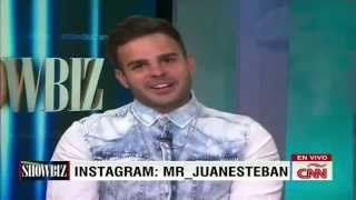 Juan Esteban presenta su sencillo Muevelo en Showbiz
