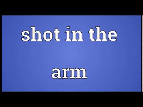 Shot in the arm Meaning | Wordogram