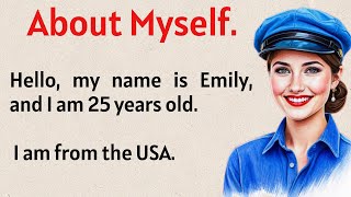 About Myself ✅ English Speaking Practice ✅ English Listening Practice ✅