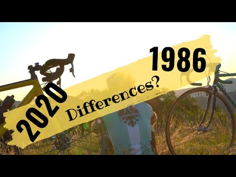 1986 Bianchi X4 vs. Electronic hi-end modern bike!