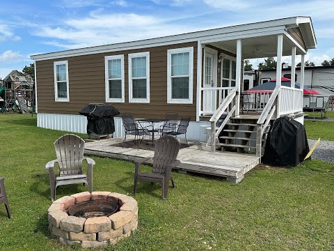 Pine Ridge Campground Tiny House Cabin Walkthrough
