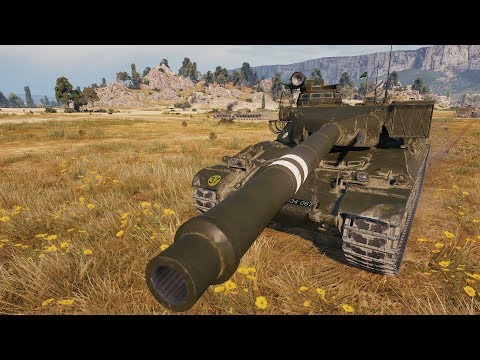 WoT AMX 30 B (skin) 10 frags 1364 EXP - Steppes