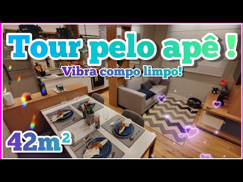 tour apê vibra campo limpo/ tour apartamento 42m²-modelo decorado maravilhoso /casa verde e amarela