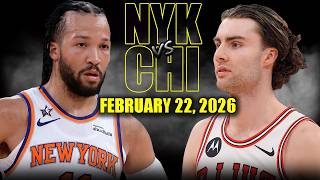 [검증마트] 2월24일 뉴욕닉스 시카고 NBA 하이라이트