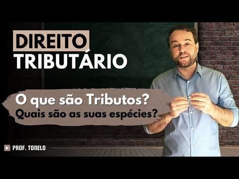 Aula 01 - Curso de Direito Tributário - Tributos e suas espécies
