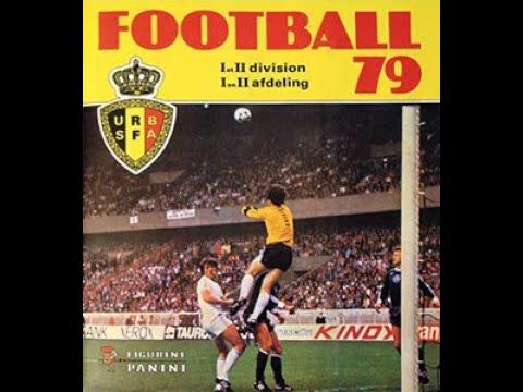 STICKERS PANINI BELGIUM CHAMPIONSHIP 1979 BERCHEM SPORT