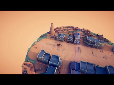 TABS Mammoth minotour king jarl pirate queen VS 40 unites ( inspired by katya santos )