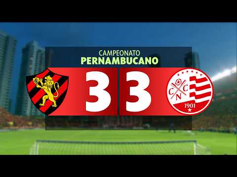 4K | Jogo Completo: Sport 3 x 3 Náutico - Campeonato Pernambucano 2026 (Final - 1º Jogo)