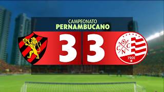 4K | Jogo Completo: Sport 3 x 3 Náutico - Campeonato Pernambucano 2026 (Final - 1º Jogo)