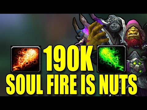 190K SOUL FIRE ONESHOTS - DESTRUCTION WARLOCK SOUL FIRE BUFF IS INSANE - SOLO SHUFFLES 2800 RATING