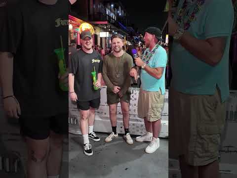 Josh And Jase AKA The Brits On Bourbon @joshandjase #nightsonbourbon #bourbonstreet