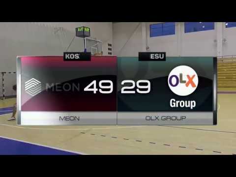 Meon vs OLX Group - IV kolejka - Superliga Poznań - Koszykarska Liga Biznesu