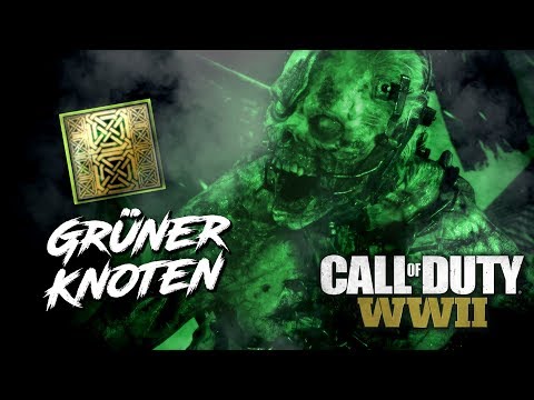 FREE CAMO "GRÜNER KNOTEN" - ALL LOCATIONS GUIDE - GRÖSTEN HAUS [COD WW2 ZOMBIES]